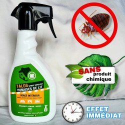 Spray répulsif anti punaise de lit TALOS sans biocide