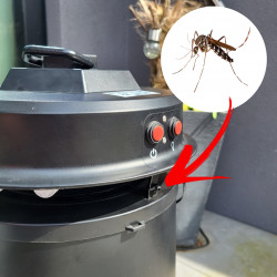 Piège à moustique FLORIDA, entrée du moustique dans le piège