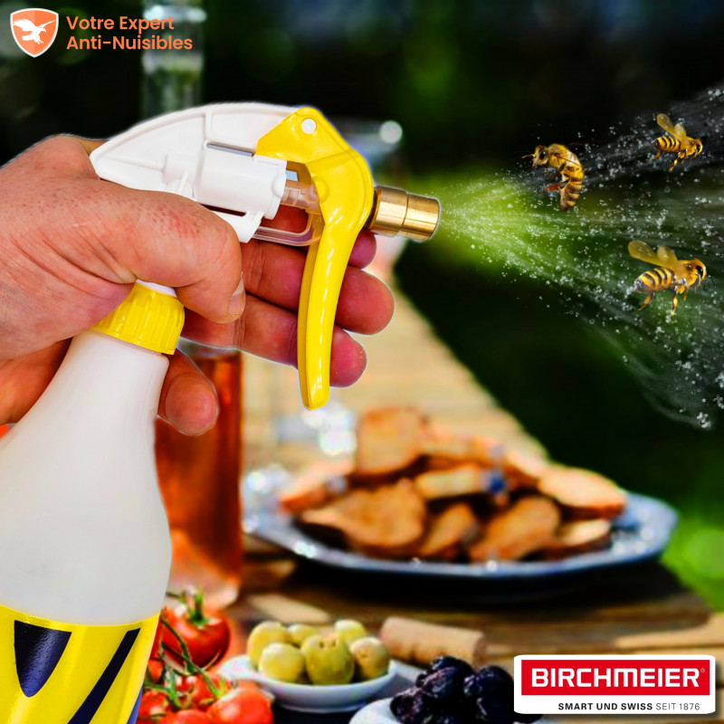 Spray répulsif à eau Aqua Vespa permet de chasser les guêpes