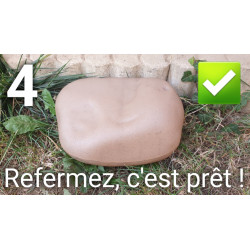 Refermez la boîte d'appâtage : elle est prête