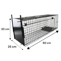 Dimensions cage de capture pour rongeurs