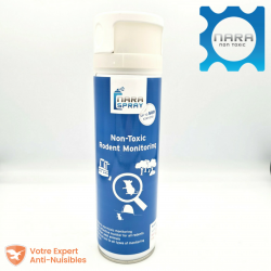 Spray attractif Nara® viande 500ml : son puissant arôme attire rat et rongeur dans votre piège.