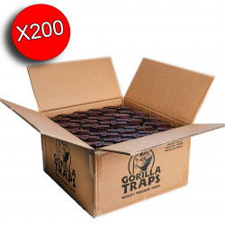 Tapette à souris Gorilla Traps®, lot professionnel (lot de 200)