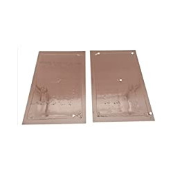 Plaque de glue professionnelle en bois pour rats et souris (lot de 2)