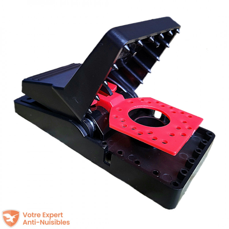 Piège à rat mâchoires KOMODO vue de 3/4