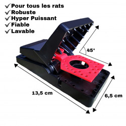 Dimensions et caractéristiques du piège à rat Komodo