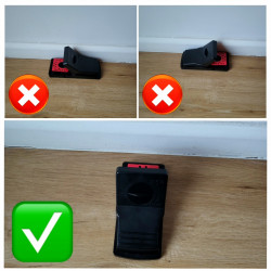 Placement de la tapette à rat KOMODO pour plus d'efficacité