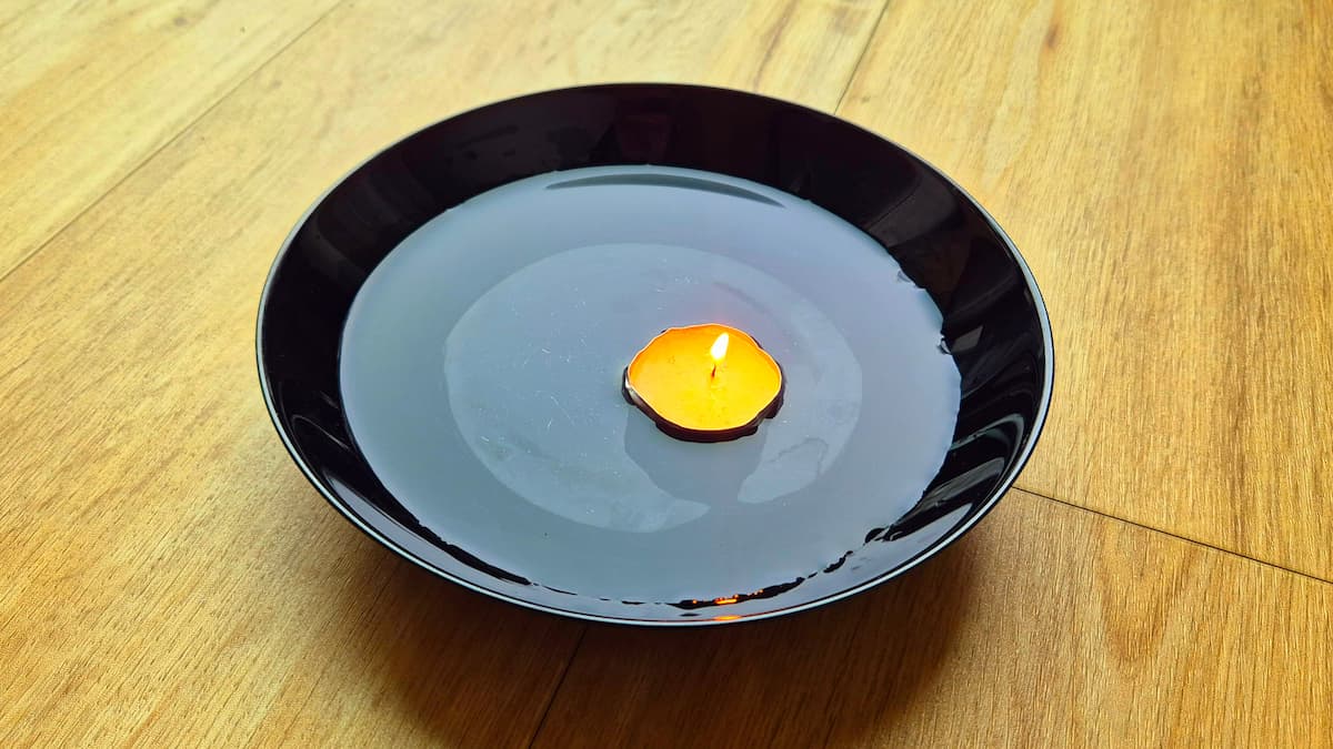 astuce de la bougie pour repérer des puces