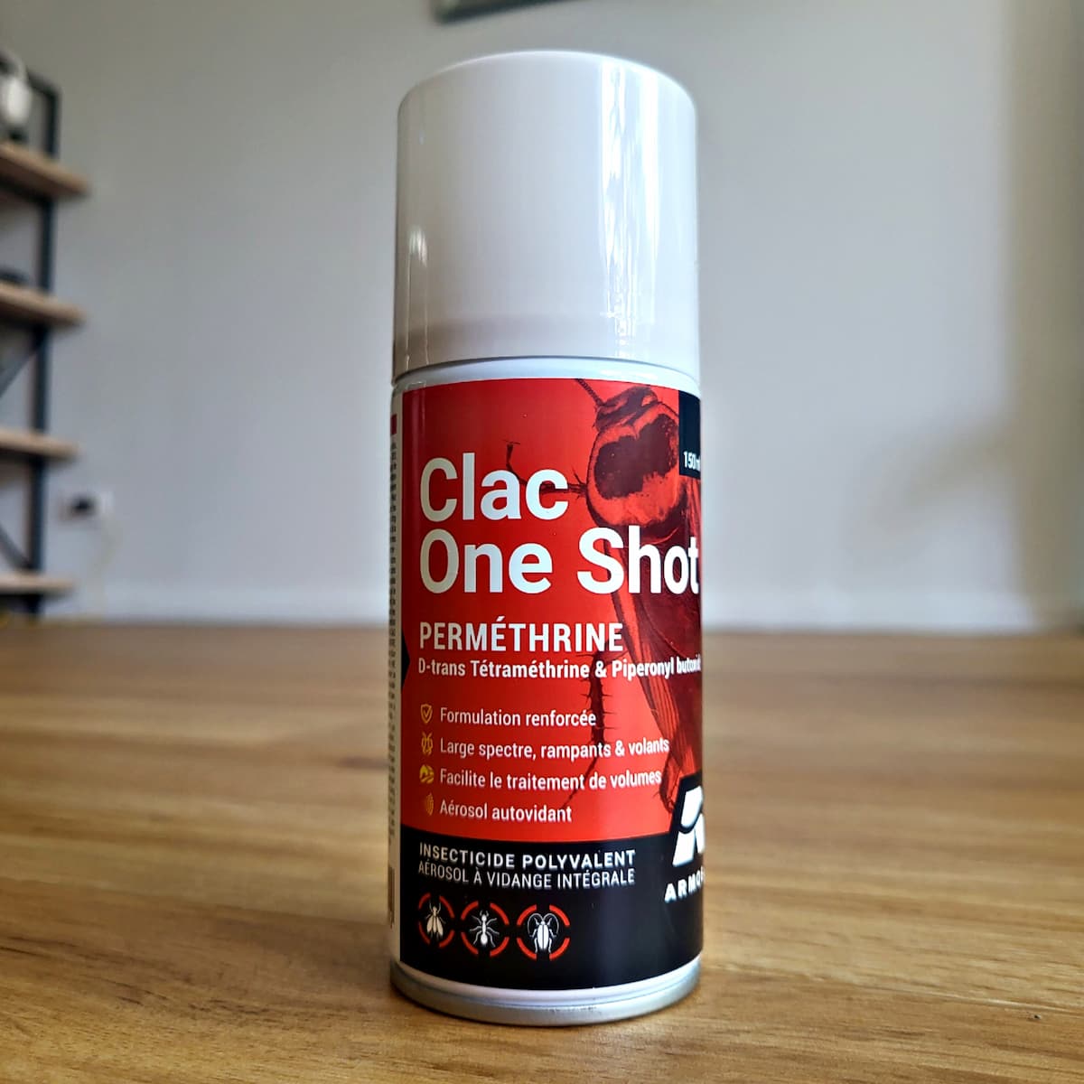 Fumigène insecticide Clac One Shot